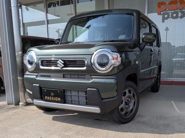 ハスラー ハイブリッドＧ　届出済未使用車　衝突被害軽減ブレーキ　コーナーセンサー　スマートキー　アダクティブクルーズコントロール　アイドリングストップ　ＬＥＤヘッドライト　電動格納ドアミラー　シートヒーター（3枚目）