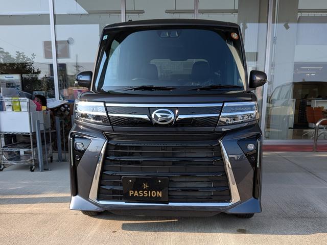 タント カスタムＸ　届出済未使用車　両側電動スライドドア　衝突被害軽減ブレーキ　コーナーセンサー　スマートキー　アルミホイール　アイドリングストップ　バックカメラ　ＬＥＤヘッドライト　シートヒーター　電動格納ドアミラー（5枚目）