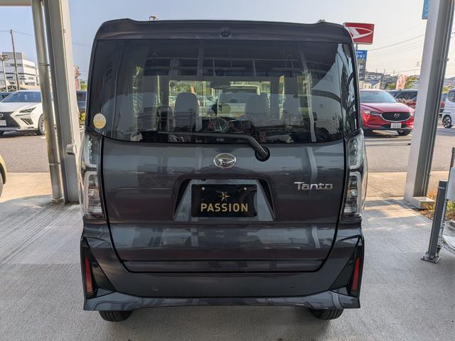 タント カスタムＸ　届出済未使用車　両側電動スライドドア　衝突被害軽減ブレーキ　コーナーセンサー　スマートキー　アルミホイール　アイドリングストップ　バックカメラ　ＬＥＤヘッドライト　シートヒーター　電動格納ドアミラー（8枚目）
