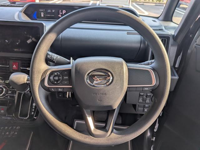 タント カスタムＸ　届出済未使用車　両側電動スライドドア　衝突被害軽減ブレーキ　コーナーセンサー　スマートキー　アルミホイール　アイドリングストップ　バックカメラ　ＬＥＤヘッドライト　シートヒーター　電動格納ドアミラー（14枚目）