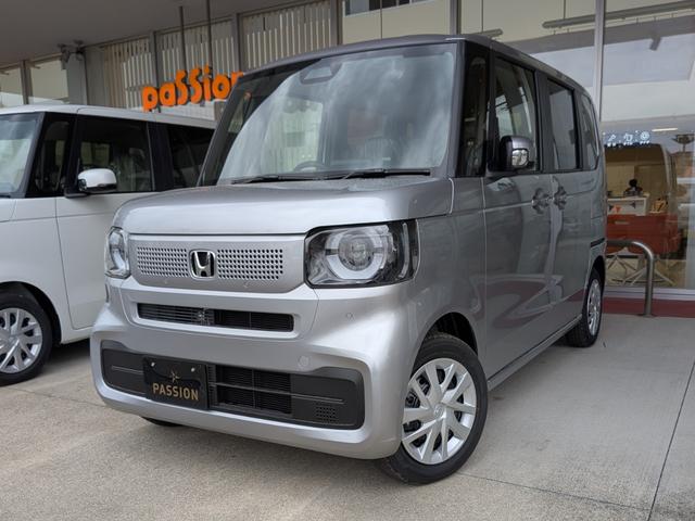 Ｎ－ＢＯＸ ベースグレード　片側電動スライドドア　衝突被害軽減ブレーキ　コーナーセンサー　アダクティブクルーズコントロール　アイドリングストップ　スマートキー　ＬＥＤヘッドライト　チップアップシート　バックカメラ　届出済未使用車（4枚目）