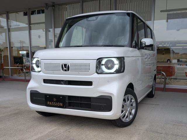 Ｎ－ＢＯＸ ベースグレード　片側電動スライドドア　衝突被害軽減ブレーキ　コーナーセンサー　アダクティブクルーズコントロール　アイドリングストップ　スマートキー　ＬＥＤヘッドライト　チップアップシート　バックカメラ　届出済未使用車（4枚目）