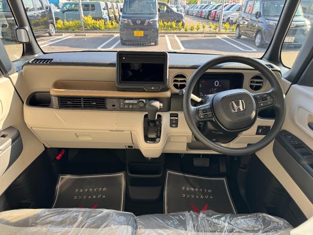 Ｎ－ＢＯＸ ベースグレード　片側電動スライドドア　衝突被害軽減ブレーキ　コーナーセンサー　アダクティブクルーズコントロール　アイドリングストップ　スマートキー　ＬＥＤヘッドライト　チップアップシート　バックカメラ　届出済未使用車（12枚目）