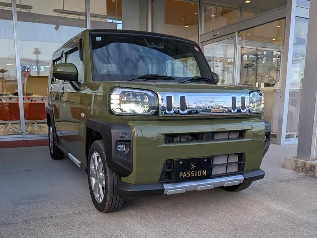 タフト G クロムベンチャー 届出済未使用車 衝突被害軽減ブレーキ コーナーセンサー スマートキー バックカメラ LEDヘッドライト アルミホイール アイドリングストップ シートヒーター 電動格納ドアミラー 電子パーキング(7枚目)