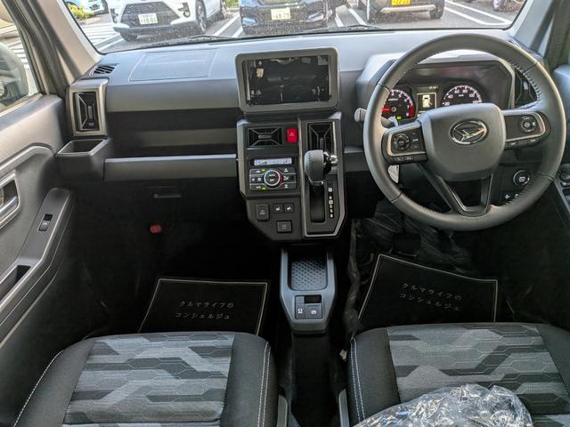 タフト G クロムベンチャー 届出済未使用車 衝突被害軽減ブレーキ コーナーセンサー スマートキー バックカメラ LEDヘッドライト アルミホイール アイドリングストップ シートヒーター 電動格納ドアミラー 電子パーキング(12枚目)