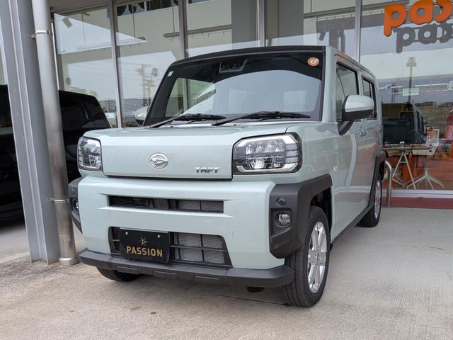 タフト G 届出済未使用車 衝突被害軽減ブレーキ コーナーセンサー アダクティブクルーズコントロール 電子パーキング シートヒーター LED ルーフレール アイドリングストップ アルミホイール バックカメラ(5枚目)