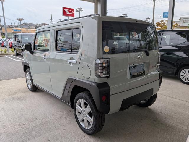 タフト G 届出済未使用車 衝突被害軽減ブレーキ コーナーセンサー アダクティブクルーズコントロール 電子パーキング シートヒーター LED ルーフレール アイドリングストップ アルミホイール バックカメラ(10枚目)