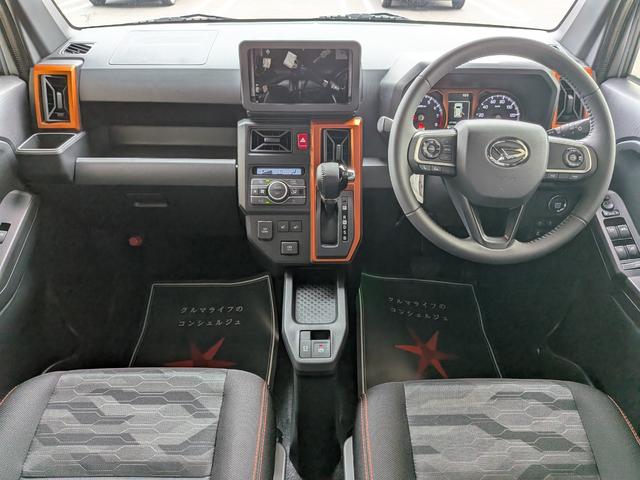 タフト G 届出済未使用車 衝突被害軽減ブレーキ コーナーセンサー アダクティブクルーズコントロール 電子パーキング シートヒーター LED ルーフレール アイドリングストップ アルミホイール バックカメラ(12枚目)