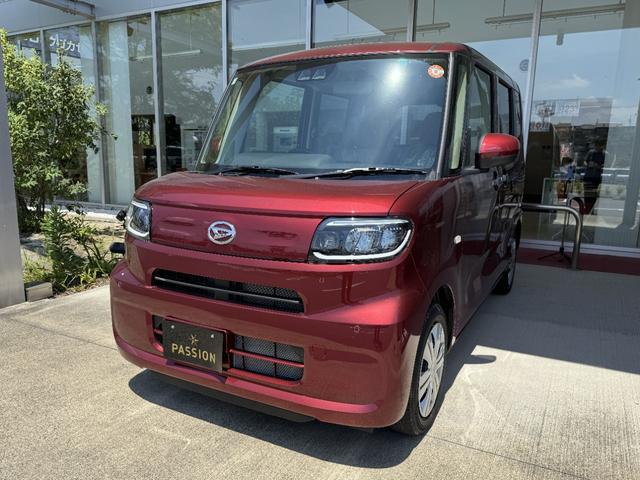 タント Ｌ　届出済未使用車　ワイドエントリーナビ　両側スライドドア　衝突被害軽減ブレーキ　コーナーセンサー　スマートキー　バックカメラ　アイドリングストップ　電動格納ドアミラー　横滑り防止機能　ＬＥＤヘッドライト（5枚目）