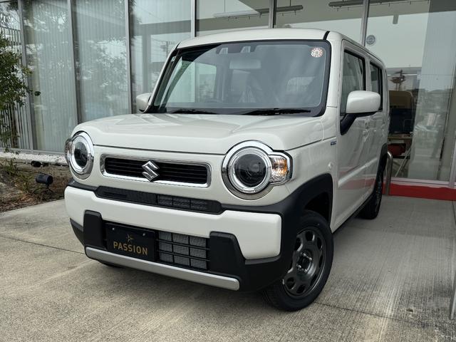 ハスラー ハイブリッドＧ　届出済未使用車　衝突被害軽減ブレーキ　コーナーセンサー　スマートキー　アダクティブクルーズコントロール　アイドリングストップ　ＬＥＤヘッドライト　電動格納ドアミラー　シートヒーター（4枚目）