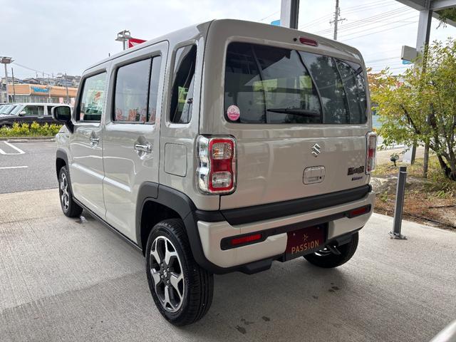 ハスラー ハイブリッドＸ　届出済未使用車　衝突被害軽減ブレーキ　コーナーセンサー　スマートキー　シートヒーター　アダクティブクルーズコントロール　アイドリングストップ　アルミホイール　ＬＥＤヘッドライト　電動格納ドアミラー（10枚目）