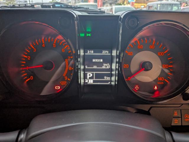 ジムニー XC 届出済未使用車 衝突被害軽減ブレーキ コーナーセンサー スマートキー アイドリングストップ LEDヘッドライト クルーズコントロール アルミホイール シートヒーター 電動格納ドアミラー4WD(14枚目)