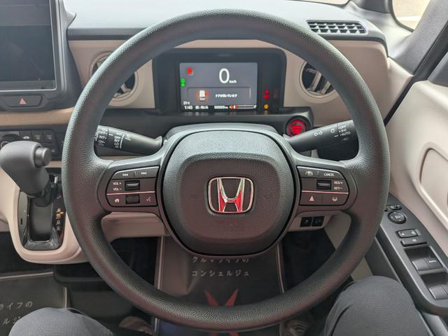 Ｎ－ＢＯＸ ベースグレード　片側電動スライドドア　衝突被害軽減ブレーキ　コーナーセンサー　アダクティブクルーズコントロール　アイドリングストップ　スマートキー　ＬＥＤヘッドライト　チップアップシート　バックカメラ　届出済未使用車（15枚目）