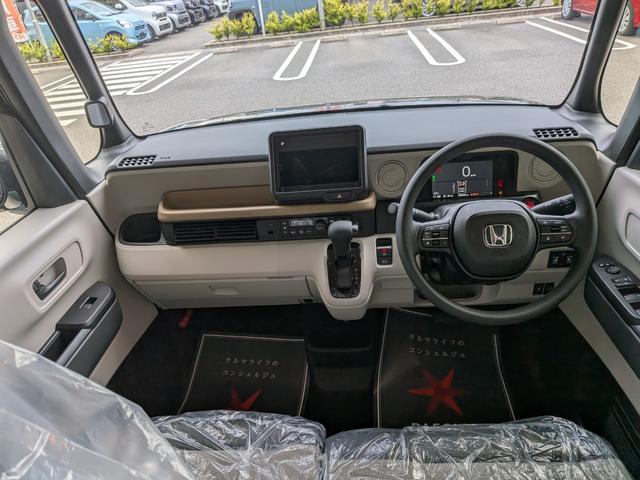 N-BOX ベースグレード 両側電動スライドドア 衝突被害軽減ブレーキ コーナーセンサー アダクティブクルーズコントロール アイドリングストップ スマートキー LEDヘッドライト チップアップシート バックカメラ 届出済未使用車(12枚目)
