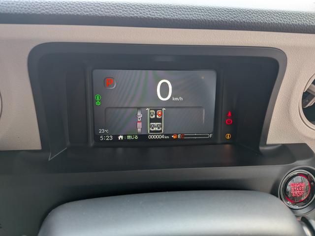 N-BOX ベースグレード 片側電動スライドドア 衝突被害軽減ブレーキ コーナーセンサー アダクティブクルーズコントロール アイドリングストップ スマートキー LEDヘッドライト チップアップシート バックカメラ 届出済未使用車(14枚目)