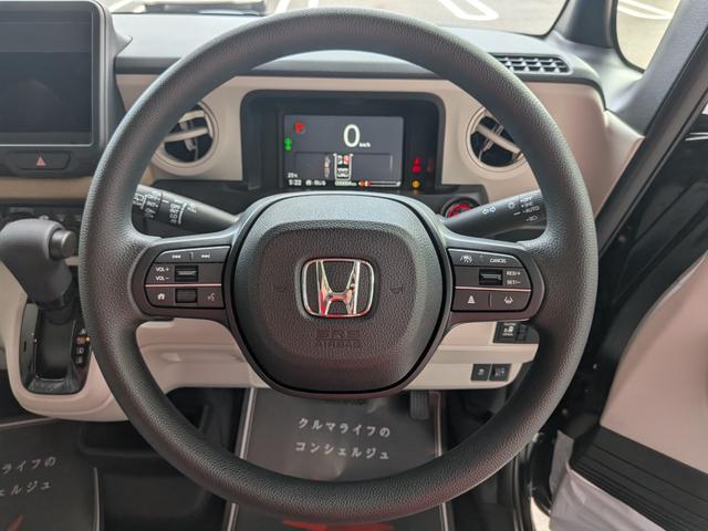 N-BOX ベースグレード 片側電動スライドドア 衝突被害軽減ブレーキ コーナーセンサー アダクティブクルーズコントロール アイドリングストップ スマートキー LEDヘッドライト チップアップシート バックカメラ 届出済未使用車(15枚目)