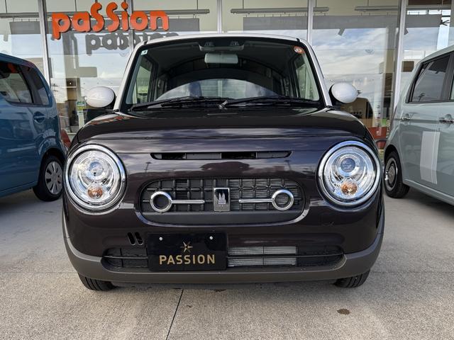 アルトラパンＬＣ Ｘ　届出済未使用車　衝突被害軽減ブレーキ　コーナーセンサー　スマートキー　シートヒーター　アルミホイール　アイドリングストップ　ＬＥＤヘッドライト　電動格納ドアミラー　オートエアコン　パワーウインドウ（6枚目）