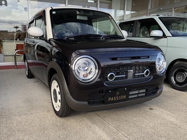 アルトラパンＬＣ Ｘ　届出済未使用車　衝突被害軽減ブレーキ　コーナーセンサー　スマートキー　シートヒーター　アルミホイール　アイドリングストップ　ＬＥＤヘッドライト　電動格納ドアミラー　オートエアコン　パワーウインドウ（7枚目）