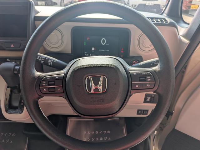 Ｎ－ＢＯＸ ファッションスタイル　片側電動スライドドア　衝突被害軽減ブレーキ　コーナーセンサー　アダクティブクルーズコントロール　アイドリングストップ　スマートキー　ＬＥＤヘッドライト　チップアップシート　バックカメラ　届出済未使用車（15枚目）