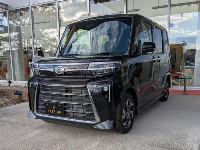 タント カスタムＸ　届出済未使用車　両側電動スライドドア　衝突被害軽減ブレーキ　コーナーセンサー　スマートキー　アルミホイール　アイドリングストップ　バックカメラ　ＬＥＤヘッドライト　シートヒーター　電動格納ドアミラー（5枚目）