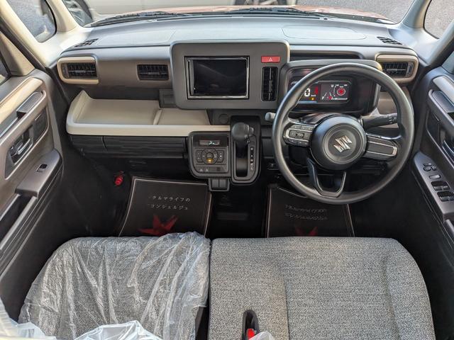 スペーシア ハイブリッドＧ　届出済未使用車　両側スライドドア　衝突被害軽減ブレーキ　コーナーセンサー　スマートキー　ＬＥＤヘッドライト　アイドリングストップ　横滑り防止機　電動格納ドアミラー　ベンチシート　レンタカーアップ（12枚目）