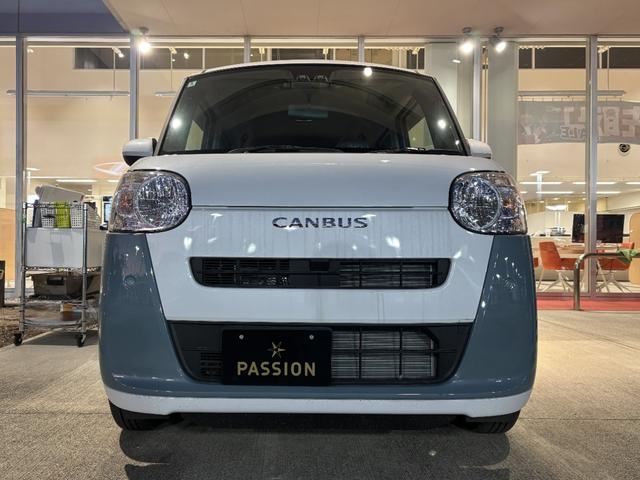 ムーヴキャンバス ストライプスＸ　届出済未使用車　両側電動スライドドア　衝突被害軽減ブレーキ　コーナーセンサー　スマートキー　アイドリングストップ　電動格納ドアミラー　横滑り防止機　ベンチシート　オートエアコン　レンタカーアップ（6枚目）