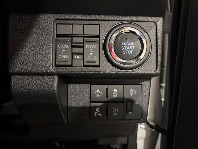 ムーヴキャンバス ストライプスＸ　届出済未使用車　両側電動スライドドア　衝突被害軽減ブレーキ　コーナーセンサー　スマートキー　アイドリングストップ　電動格納ドアミラー　横滑り防止機　ベンチシート　オートエアコン　レンタカーアップ（16枚目）