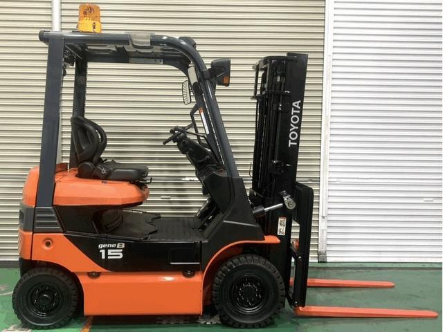 トヨタ 　フォークリフト・型式８ＦＢ１５・燃料タイプバッテリー・荷重１．５ｔ・揚高３．１Ｍ・マスト２段・アタッチメント無し（5枚目）