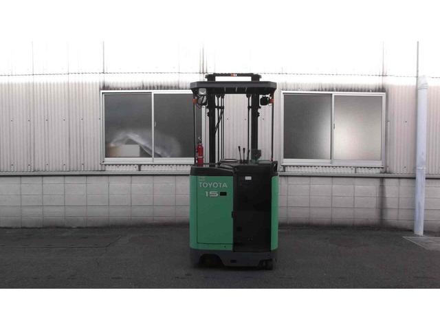 トヨタ  フォークリフト・型式7FBR15・燃料タイプバッテリー・最大荷重1.5t・最大揚高4.0m・マストの種類2段・VHPE-SV 公道走行可 11,156h(5枚目)