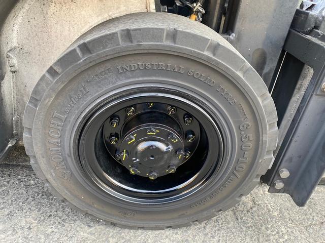 日本  ユニキャリアフォークリフトの・型式FD15T14・燃料タイプディーゼル(軽油)・荷重1.5t・揚高3.0M・マスト2段・アタッチメント無し 公道走行可 アワーメーター1452h(10枚目)