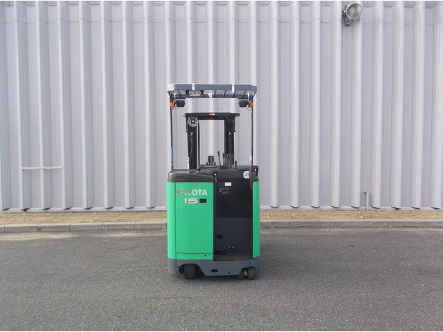 トヨタ  中古フォークリフト・7FBR15・燃料タイプバッテリー・バッテリーリーチ・最大荷重1.45t・最大揚高4.5m・3段フルフリー 公道走行可 アワーメーター9582h(6枚目)