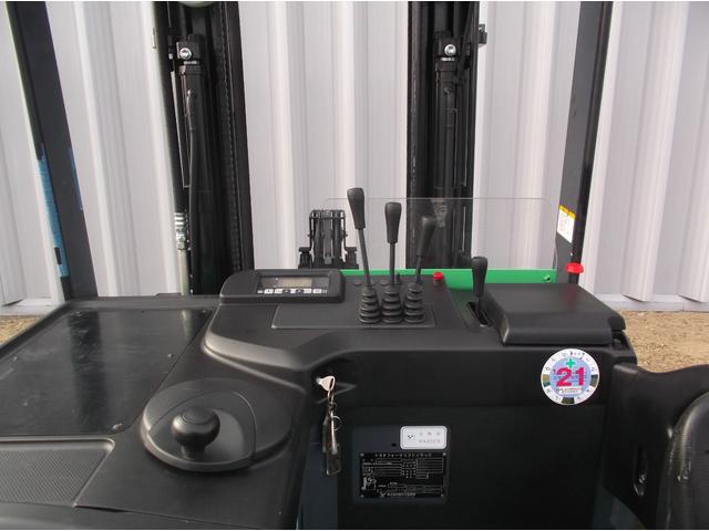 トヨタ  中古フォークリフト・7FBR15・燃料タイプバッテリー・バッテリーリーチ・最大荷重1.45t・最大揚高4.5m・3段フルフリー 公道走行可 アワーメーター9582h(7枚目)