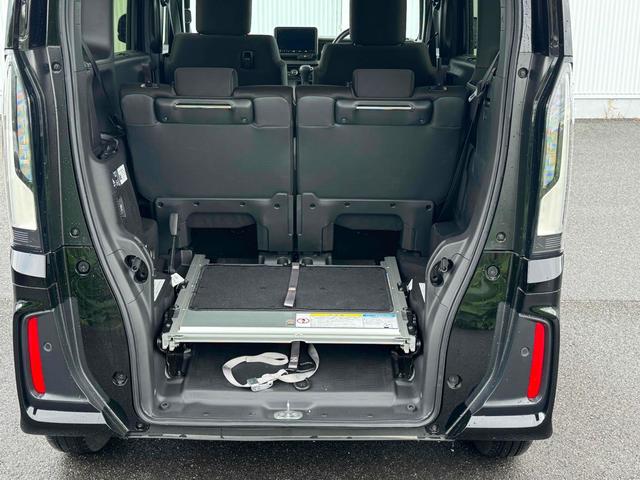 N-BOXカスタム スロープ 福祉車輌 両側電動スライドドア TV クリアランスソナー アイドリングストップ シートヒーター ベンチシート CVT Bluetooth アルミホイール エアコン パワーウィンドウ(22枚目)