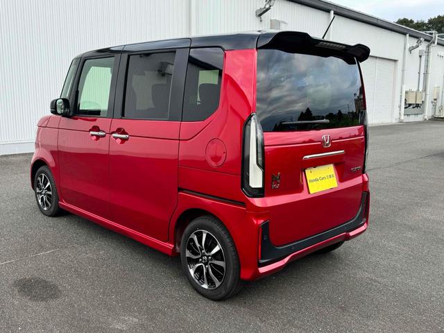 Ｎ－ＢＯＸカスタム コーディネートスタイル　両側電動スライドドア　ナビ　ＴＶ　クリアランスソナー　オートクルーズコントロール　レーンアシスト　衝突被害軽減システム　ＬＥＤヘッドランプ　スマートキー　アイドリングストップ　シートヒーター（17枚目）