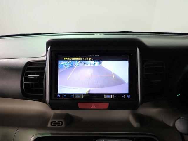 Ｎ－ＢＯＸ Ｇ・Ｌパッケージ　社外ナビ　ワンセグＴＶ　バックカメラ　左側パワスラ　インテリキー　プッシュスタート　アイドリングストップ　純正１４インチアルミ　オートエアコン　スペアキー（6枚目）