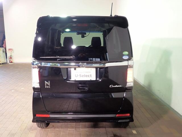 Ｎ－ＢＯＸカスタム Ｇ・Ｌパッケージ　社外ナビ　フルセグＴＶ　ＢＴ接続可能　バックカメラ　左側パワスラ　ＨＩＤオートライト　インテリキー　プッシュスタート　純正１４インチアルミ　スペアキー（32枚目）