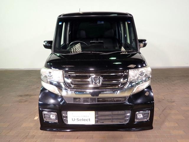 N-BOXカスタム G・ターボLパッケージ 社外9インチナビ フルセグTV USB&BT接続可能 バックカメラ ETC ワンオーナー 両側パワスラ クルーズC ハーフレザーシート インテリキー プッシュスタート HIDオートライト 禁煙車(29枚目)