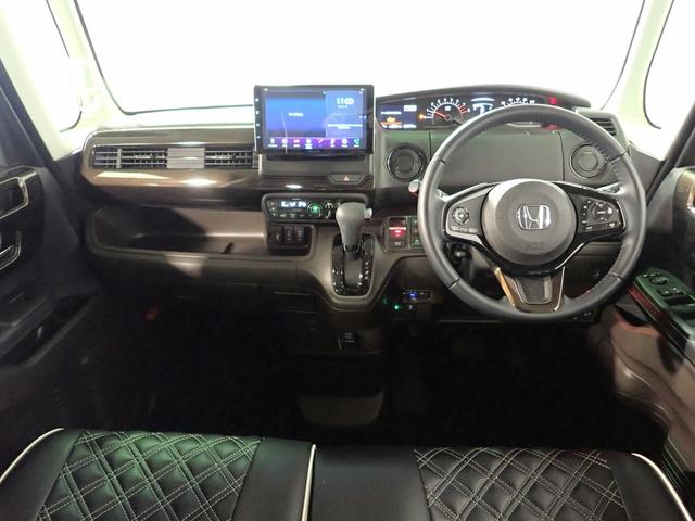 N-BOX L・ターボコーディネートスタイル 社外10インチディスプレイオーディオ USB&BT&HDMI接続 バックカメラ ETC ホンダセンシング ワンオーナー 両側パワスラ レーダークルーズC LEDオートライト プッシュスタート 禁煙車(21枚目)