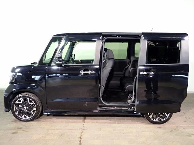 Ｎ－ＢＯＸカスタム Ｇ・Ｌターボホンダセンシング　社外ナビ　フルセグＴＶ　ＵＳＢ＆ＢＴ接続可能　バックカメラ　ＥＴＣ　両側パワスラ　レーダークルーズＣ　ＬＥＤオートライト　インテリキー　プッシュスタート　Ａストップ　ハーフレザー　純正アルミ　禁煙車（30枚目）