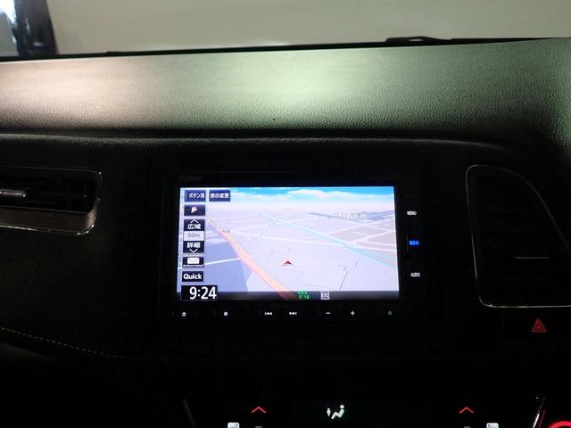 ヴェゼル ハイブリッドＲＳ・ホンダセンシング　純正ナビ　ＵＳＢ＆ＢＴ接続可能　バックカメラ　ＥＴＣ　ワンオーナー　レーダークルーズＣ　ＬＥＤオートライト　シートヒーター　ハーフレザー　ルーフレール　プッシュスタート　純正１８インチアルミ（5枚目）