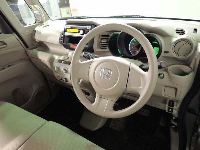 Ｎ－ＢＯＸ Ｇ　純正ＣＤオーディオ　インテリキー　プッシュスタート　アイドリングストップ　社外１３インチアルミ（14枚目）