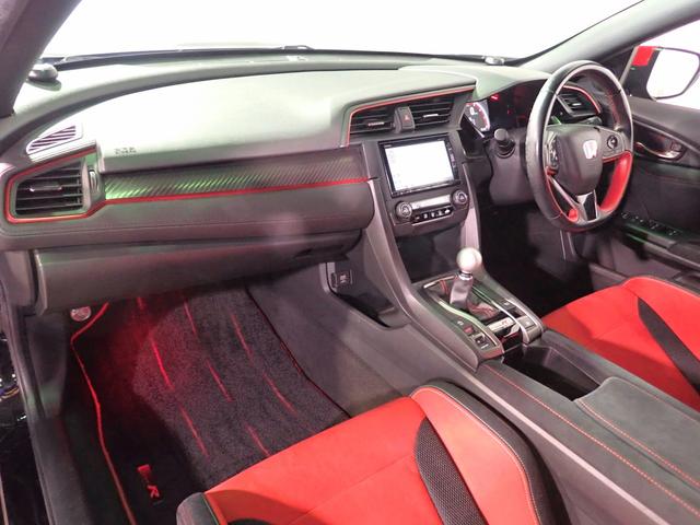 シビック タイプR 6速マニュアル 純正ナビ フルセグTV USB&BT接続 バックカメラ ETC ワンオーナー クルーズC LEDオートライト インテリキー プッシュスタート 純正20インチアルミ スペアキー(22枚目)