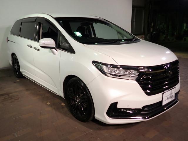 オデッセイ アブソルート・ＥＸ　７人乗り　純正ナビ　フルセグＴＶ　ＵＳＢ＆ＢＴ＆ＨＤＭＩ接続　マルチビューカメラ　ＥＴＣ２．０　フリップダウンモニター　ホンダセンシング　パワーテールゲート　レーダーＣＣ　両側パワスラ　純正アルミ（28枚目）