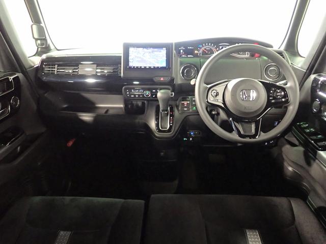 Ｎ－ＢＯＸカスタム Ｌ　社外ナビ　フルセグＴＶ　ＵＳＢ＆ＢＴ接続　バックカメラ　ＥＴＣ　ワンオーナー　ホンダセンシング　レーダークルーズＣ　ＬＥＤオートライト　両側パワスラ　シートヒーター　プッシュスタート　スペアキー（22枚目）