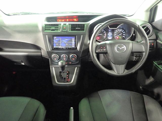 プレマシー ２０Ｃ－スカイアクティブ　純正メモリーナビ・フルセグＴＶ・ＤＶＤ再生・ブルートゥース音楽　バックカメラ　ＥＴＣ　キーレスエントリー　前後ドラレコ　社外ＬＥＤ　禁煙車（6枚目）