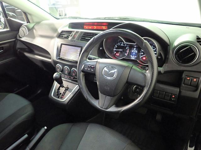 プレマシー ２０Ｃ－スカイアクティブ　純正メモリーナビ・フルセグＴＶ・ＤＶＤ再生・ブルートゥース音楽　バックカメラ　ＥＴＣ　キーレスエントリー　前後ドラレコ　社外ＬＥＤ　禁煙車（7枚目）