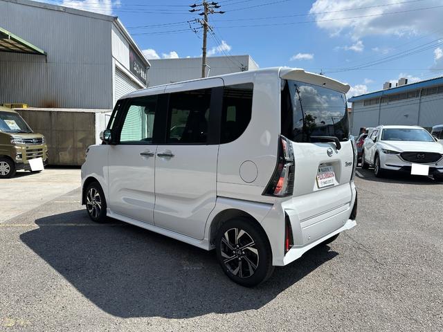 タント カスタムＸ　ＥＴＣ　バックカメラ　両側電動スライドドア　ナビ　ＴＶ　クリアランスソナー　衝突被害軽減システム　オートライト　ＬＥＤヘッドランプ　スマートキー　アイドリングストップ　電動格納ミラー　シートヒーター（18枚目）