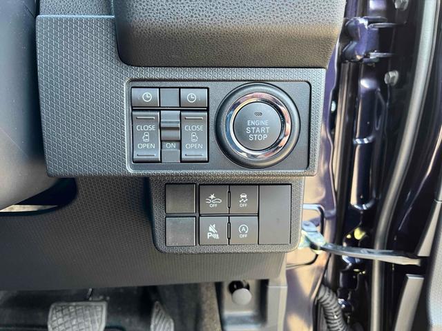 タント カスタムＸ　ＥＴＣ　バックカメラ　両側電動スライドドア　ナビ　ＴＶ　クリアランスソナー　衝突被害軽減システム　オートライト　スマートキー　アイドリングストップ　電動格納ミラー　シートヒーター　ベンチシート　ＣＶＴ（13枚目）