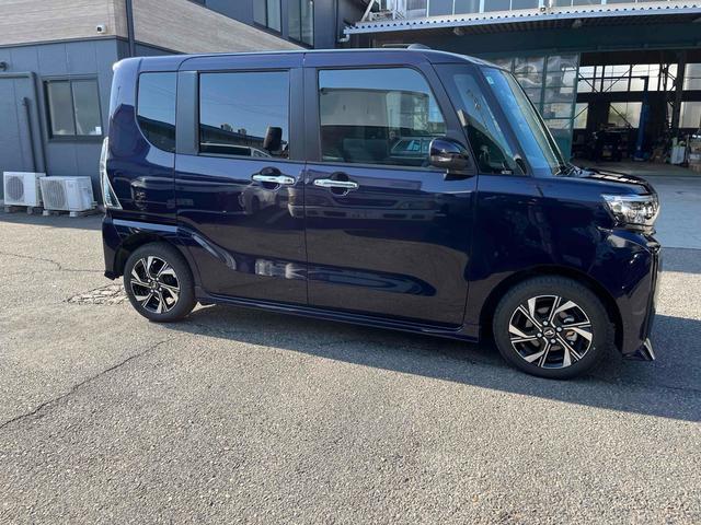 タント カスタムＸ　ＥＴＣ　バックカメラ　両側電動スライドドア　ナビ　ＴＶ　クリアランスソナー　衝突被害軽減システム　オートライト　スマートキー　アイドリングストップ　電動格納ミラー　シートヒーター　ベンチシート　ＣＶＴ（23枚目）