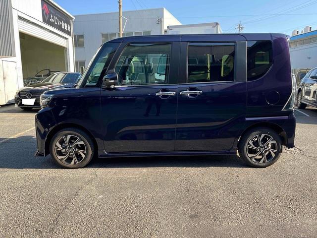 タント カスタムＸ　ＥＴＣ　バックカメラ　両側電動スライドドア　ナビ　ＴＶ　クリアランスソナー　衝突被害軽減システム　オートライト　スマートキー　アイドリングストップ　電動格納ミラー　シートヒーター　ベンチシート　ＣＶＴ（37枚目）